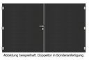 Vorschaubild OSMO Alu-Fence Doppeltor auf Maß inkl. Beschlagset