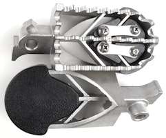 Fußrasten Corse/Copa mit Protektoren