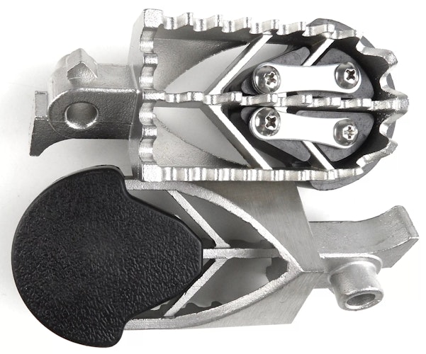 Fußrasten Corse/Copa mit Protektoren