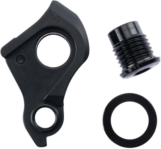 CONTEC Schaltauge Hanger UDH schwarz Standard Version, aus zwei Komponentenkö