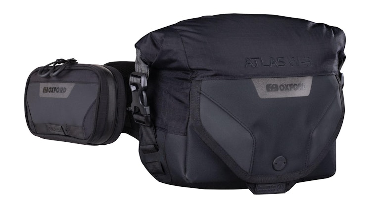 OXFORD Atlas W-3 Bauchtasche 0,8+3l grau/schwarz