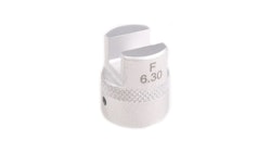 Bikeservice Speichenschlüssel zum Festziehen, 6,3 mm, Alu