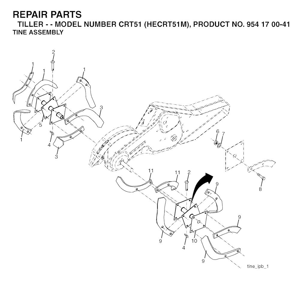 Explosionszeichnung Ersatzteile