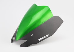BODYSTYLE Sportsline Scheinwerferverkleidung ABS Kunststoff grau/grün für KAWASAKI Z1000 