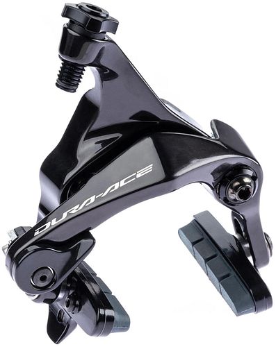Shimano Rennbremse Dura Ace BR-9210 schwarz Montage an der V.-R. Gabel, für Carbonfe