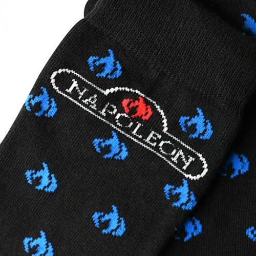Napoleon Socken Schwarz / Blau