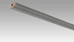 MEISTER Meistercell-ummantelte Profile Deckenabschlussleiste 2380 x 19 x 38 mm 20105 Vlies grau