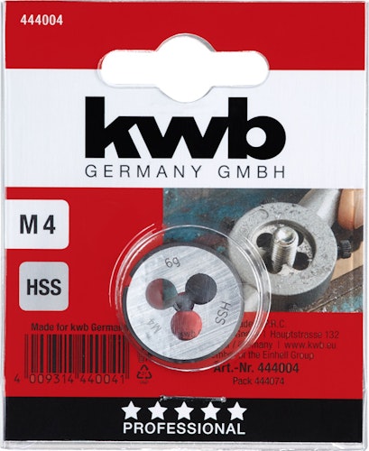 kwb HSS Schneideisen R25x9 M 4 SB 444004