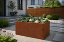 Vorschaubild Premium Hochbeet aus Cortenstahl mit Rostpatina 160 x 80 x 75 cm