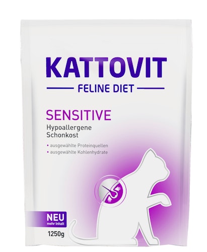 KATTOVIT Feline Sensitive Katzentrockenfutter Diätnahrung