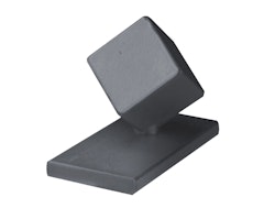 dz Aluminium-Abdeckkappe mit Würfel für Pfosten 60 x40 mm 