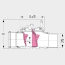 Vorschaubild KESSEL - Staufix Control Rückstaudoppelverschluss freiliegend mit Rattenschutz