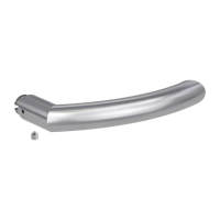 Griffwerk VIVA Klipptechnik -Edelstahl matt Griffstück