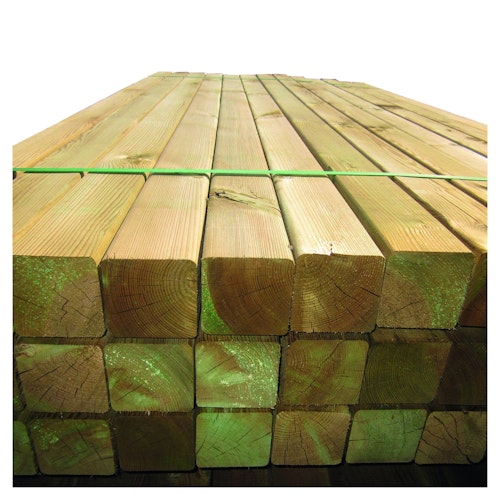 T&J Kantholzpfosten 7 x 7 cm