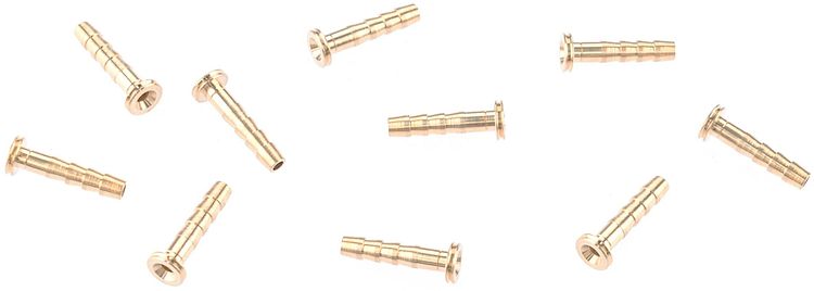 CONTEC Leitungsanschluss Disc Stop Shimano gold Leitungsnippel (Pin), passend für alle g