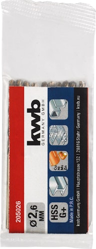 kwb HSS-G Boh 2,6mm LS PRE 205026