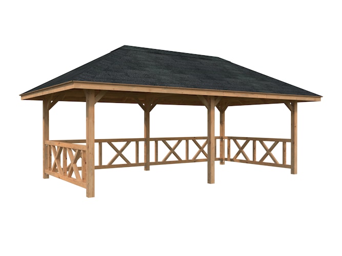 Palmako Pavillon Bianca 16,6 m² Set 107