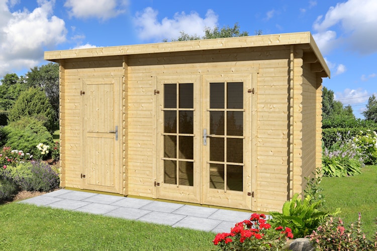 Lasita Maja Gartenhaus Belmont 1 - 28 mm