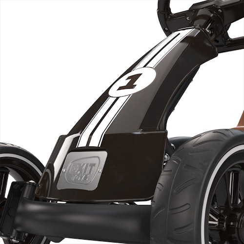EXIT Foxy Gokart - mit Anhänger Espresso Schwarz
