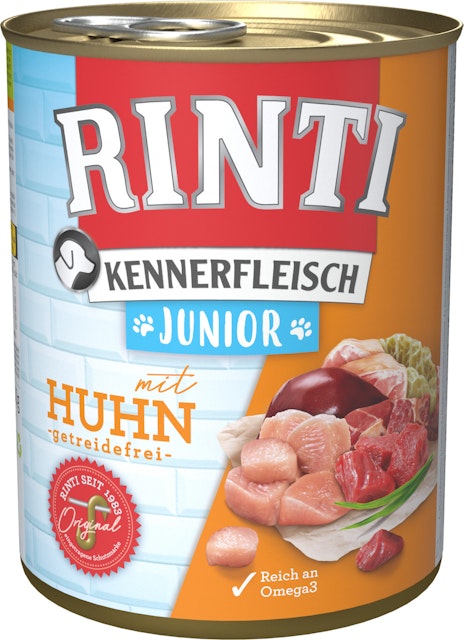 RINTI Kennerfleisch Junior 800g Dose HundenassfutterVorschaubild