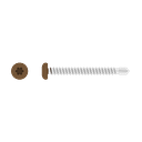 Vorschaubild NewTechWood Edelstahlschraube 4,2 x 38 mm Kopf farbig  inkl. Bit (50 Stk.)