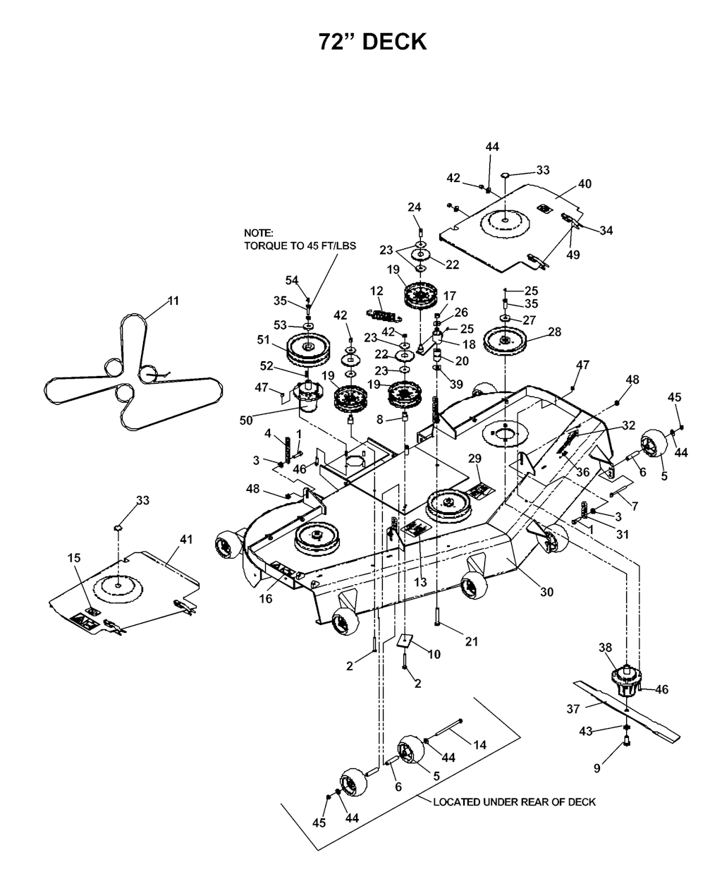 Explosionszeichnung Ersatzteile