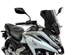 ERMAX Windschutzscheibe Sport Acrylic durchsichtig Schwarz getönt für HONDA NC750X