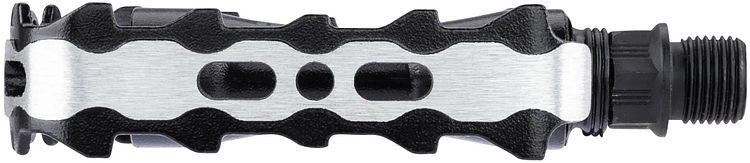 CONTEC Pedal Blacktop 9/16 Zoll schwarz/silber