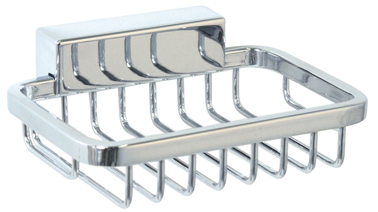 Bravat Duschkorb Rom - 42 cm Höhe, chrom