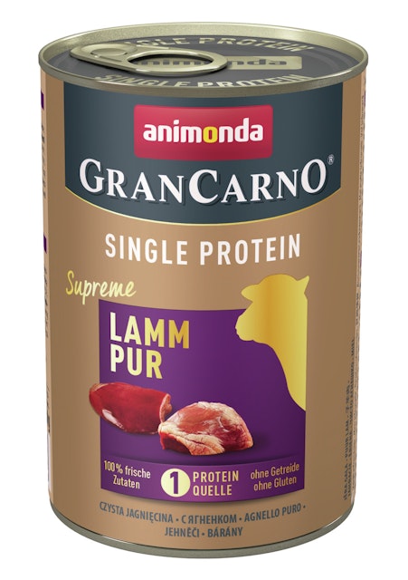 animonda Gran Carno Single Protein Supreme 400g Dose HundenassfutterVorschaubild