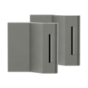 Vorschaubild Griffwerk PURISTO S/FRAME -Kaschmirgrau Bandsatz 3tlg Office