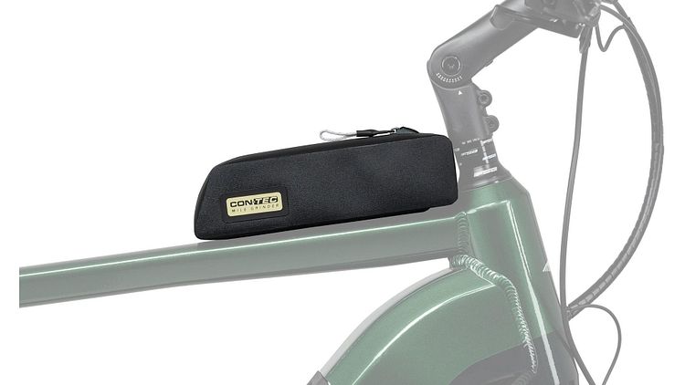 CONTEC Rahmentasche Mile Grinder Top Bag Bolt on schwarz
