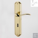 Vorschaubild Griffwerk Wechselgarnitur AMADEUS Messing-Optik