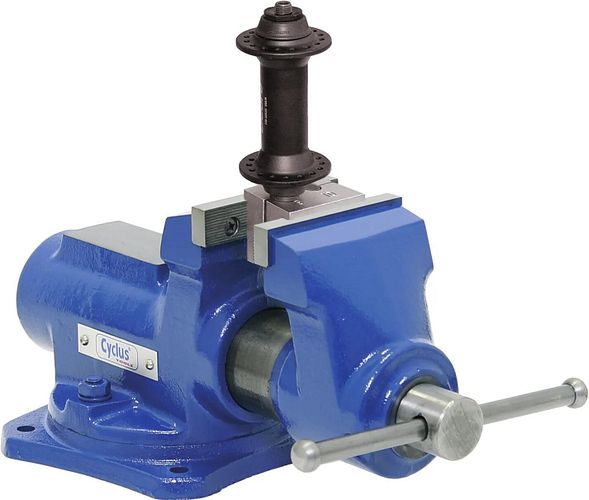 Cyclus Tools Spannkloben für 9 und 10 mm Achsen silber