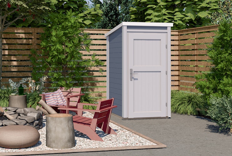 Weka 21 mm Gartenhaus/Gartenschrank 367