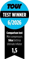 Silca Akkuminipumpe Elettrico Ultimate schwarz