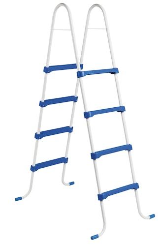 myPOOL Swimming Pool Poolset Splash mit Sandfilteranlage - Holzoptik