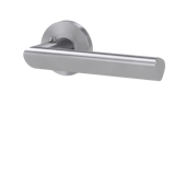 Griffwerk Türgriff smart2lock 2.0 TRI 134 Schraubtechnik -Edelstahl matt Griffpaar mit DrückerrosettenZubehörbild