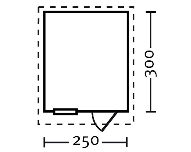 Skan Holz 28 mm Blockbohlenhaus Porto