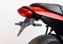 Vorschaubild PROTECH V-SHAPE Kennzeichenhalter Alu & Stahl Schwarz für KAWASAKI Z650 RS