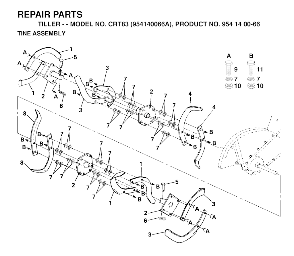 Explosionszeichnung Ersatzteile