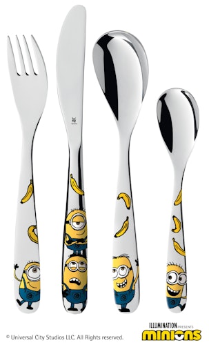 WMF Kinderbesteck 4-teilig MINIONS