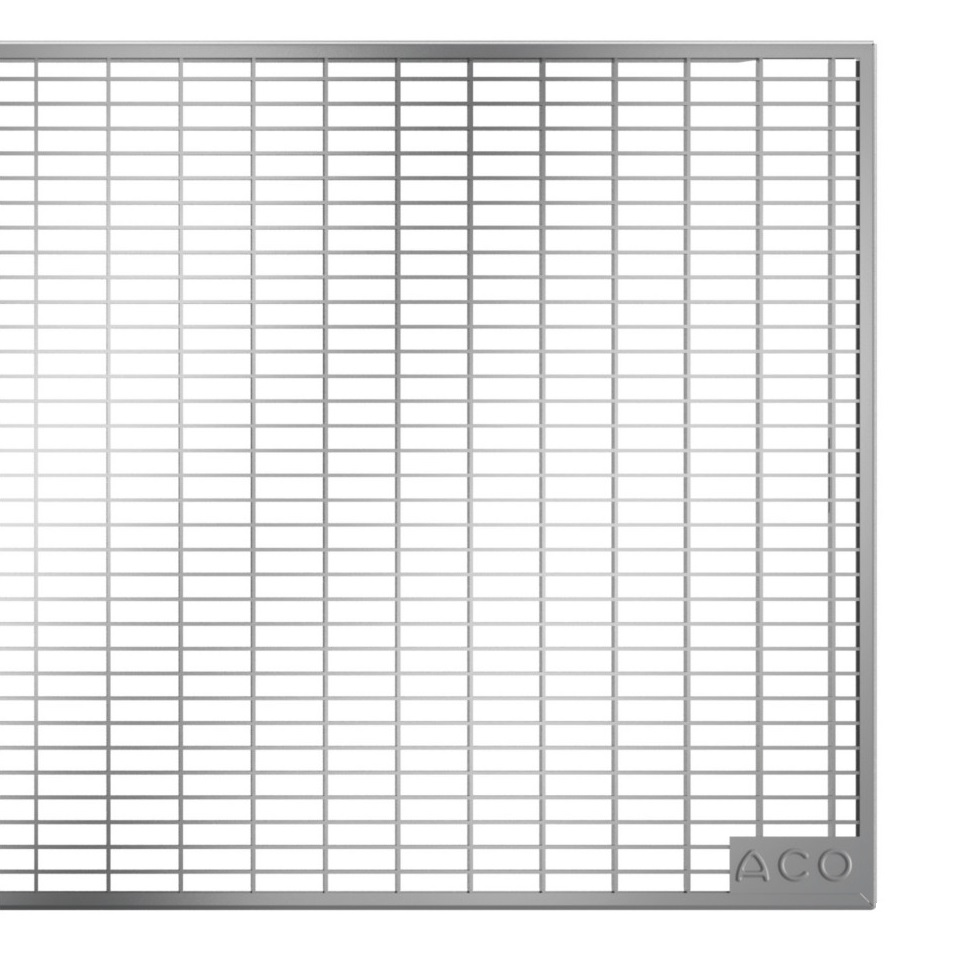 ACO Therm® Lichtschacht Abdeckrost befahrbar 125 x 40 cm - Maschenrost 30/10 mm
