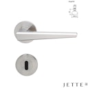 Vorschaubild Griffwerk Wechselgarnitur JETTE CUT - Schraubrosette