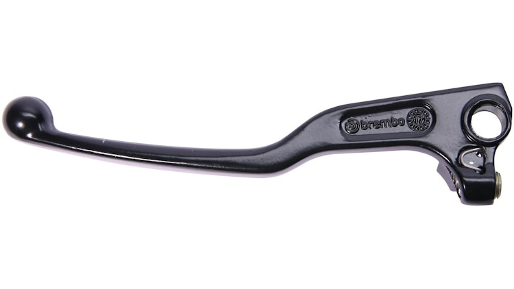 Brembo Kupplungshebel schwarz, Kupplungshebel Alu, Länge 166 mm, mit Anguß für Kupplungsschalter