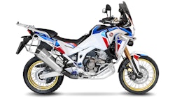 LeoVince SLIP-ON Edelstahl SBK LV-12 für HONDA CRF 1100 L AFRICA TWIN/ADVENTURE SPORT/DCT