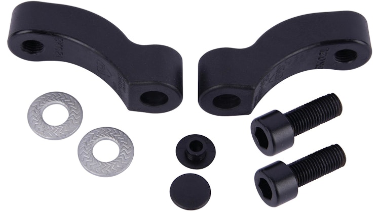 Spec-X Spiegelverlängerung Schwarz Links M10 Linksgewinde