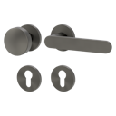 Vorschaubild Griffwerk Wechselgarnitur VAYA 291 AVUS fast2fix Fast2Fix Rosetten rund Knopf R2 Kaschmirgrau R
