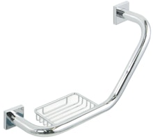 Bravat Badewannengriff Quaruna - mit Seifenablage, chrom