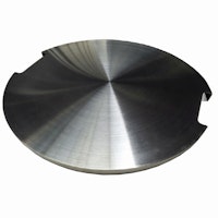 Gardenforma Edelstahl-Abdeckung für Gas Feuerstelle Manchester